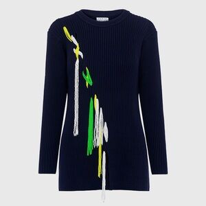 Tanya Taylor Beaded Sweater